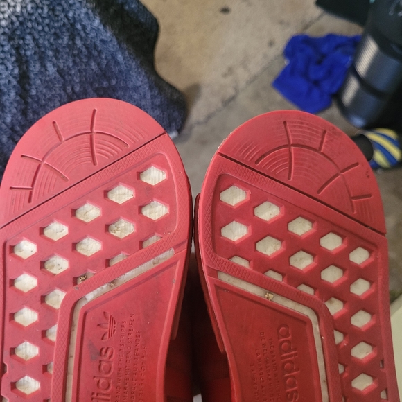 Adidas nmd r1 solar red size 11 - Picture 3 of 4